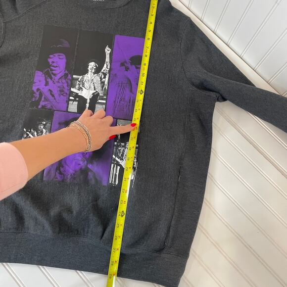 Vintage Jimi Hendrix Experience Rocawear Band Tee Crewneck Cotton Blend Size XL - Picture 8 of 8